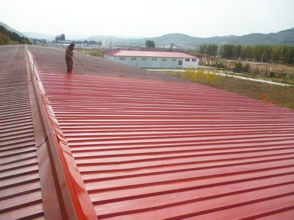 无锡彩钢瓦喷漆翻新服务